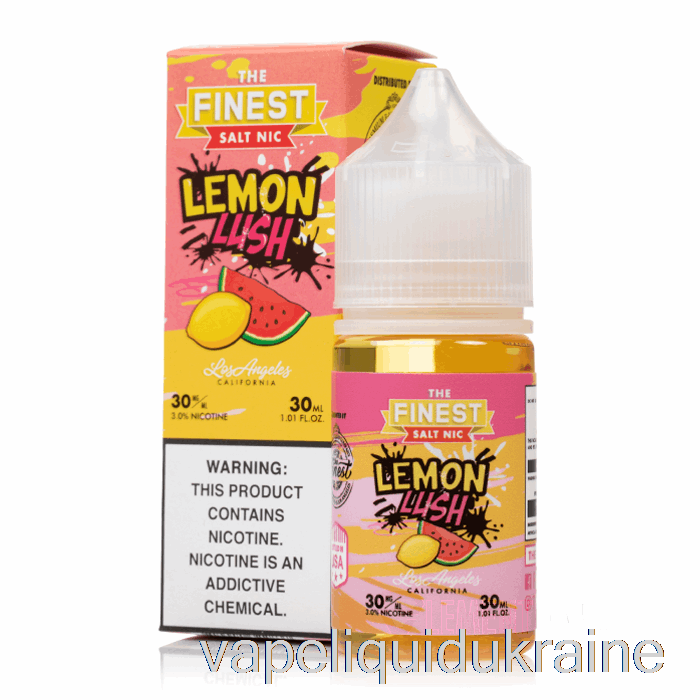 Vape Ukraine Lemon Lush - The Finest Candy Edition Salt Nic - 30mL 50mg